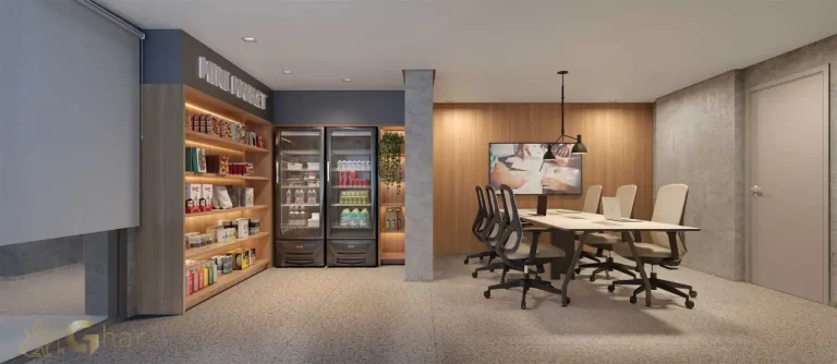 Coworking e minimercado do Lindenberg Alto das Nações