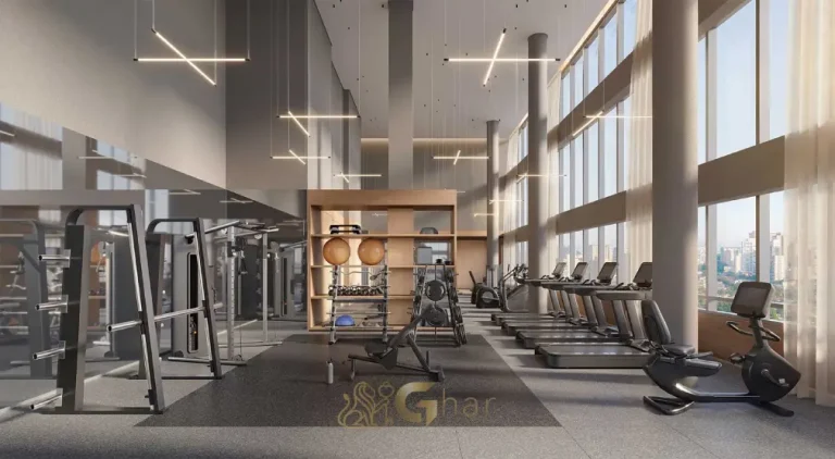 Espaço fitness do Lindenberg Alto das Nações com vista e alto padrão