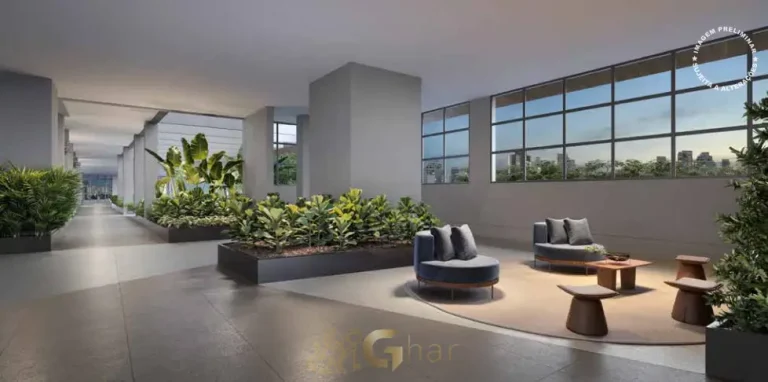 Lounge mirante do Lindenberg Alto das Nações com vista para São Paulo