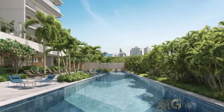 Piscina adulto do Lindenberg Alto das Nações em condomínio de alto padrão