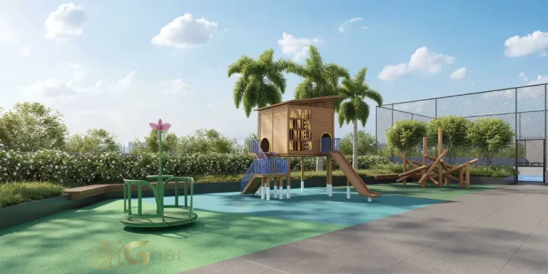 Playground infantil do Lindenberg Alto das Nações em condomínio de alto padrão