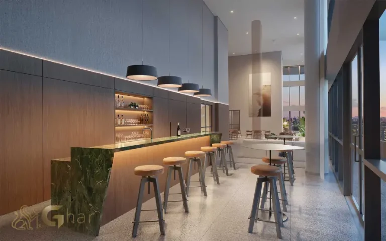 Sky lounge do Lindenberg Alto das Nações com vista panorâmica