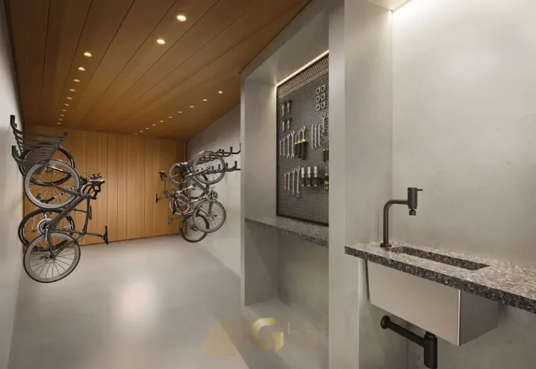 Bicicletário do Lindenberg Alto de Pinheiros com infraestrutura moderna no Alto de Pinheiros