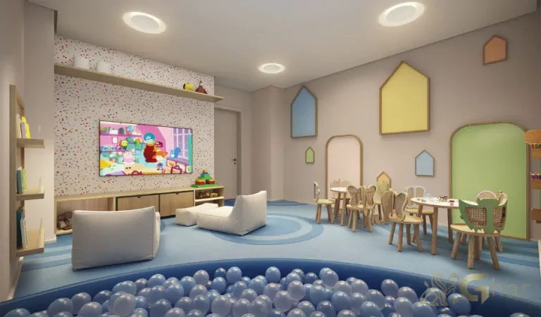 Brinquedoteca do Lindenberg Alto de Pinheiros em condomínio residencial de alto padrão