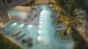 Piscina com raia do Lindenberg Alto de Pinheiros para prática esportiva no Alto de Pinheiros