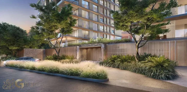 Portaria do Lindenberg Groenlândia 77 com controle de acesso e alto padrão nos Jardins