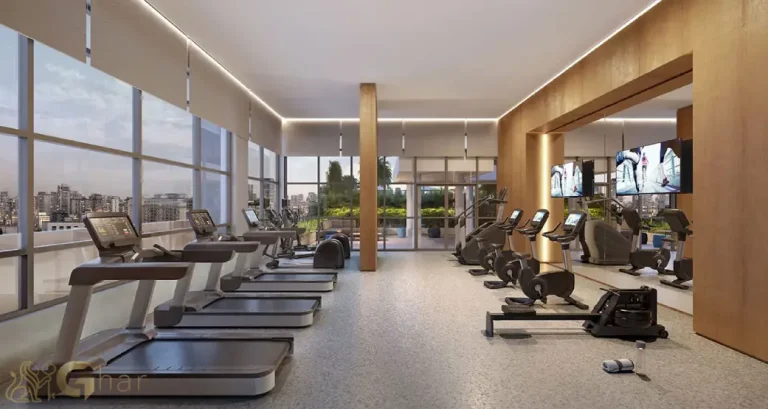 Espaço fitness moderno no condomínio Lindenberg Ibirapuera Paraíso
