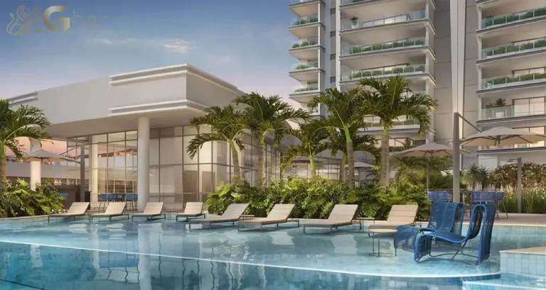 Deck molhado da piscina no Lindenberg Ibirapuera Paraíso