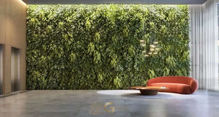 Lobby elegante do condomínio Lindenberg Ibirapuera no Paraíso