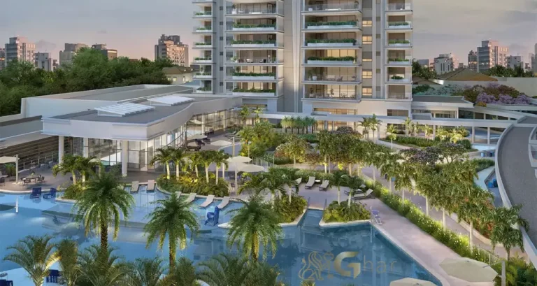 Piscinas do condomínio Lindenberg Ibirapuera no Paraíso São Paulo