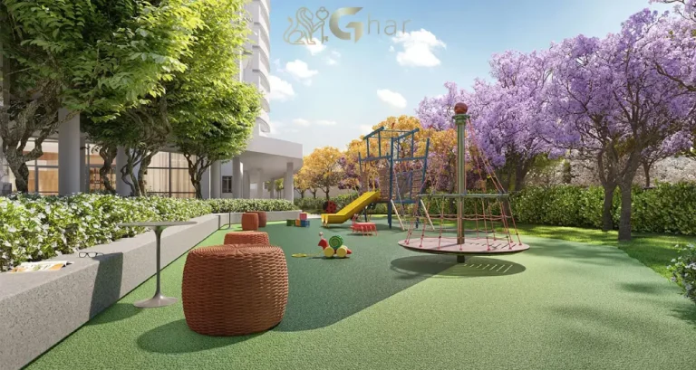 Playground infantil no condomínio Lindenberg Ibirapuera no Paraíso