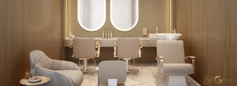 Espaço beauty do Lindenberg Moema em condomínio de luxo em Moema