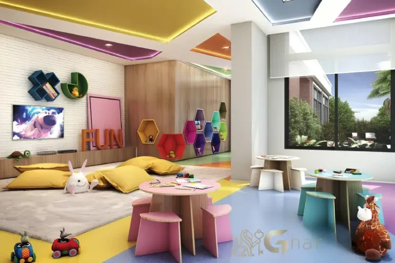 Brinquedoteca do Lindenberg Reserva Itaim em condomínio residencial de alto padrão