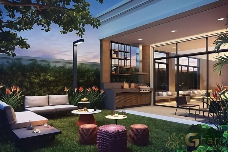 Salão de festas gourmet do Lindenberg Reserva Itaim com ambiente sofisticado