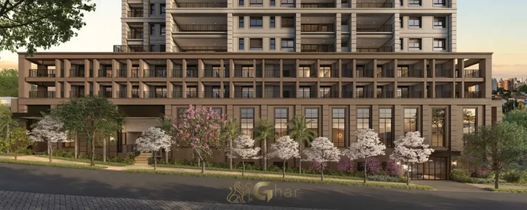 Portaria do Lindenberg Reserva Paraíso em condomínio residencial de alto padrão no Paraíso