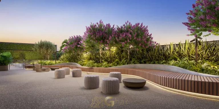 Lindenberg Reserva Paraíso – lounge externo de descanso em condomínio de alto padrão no Paraíso, São Paulo