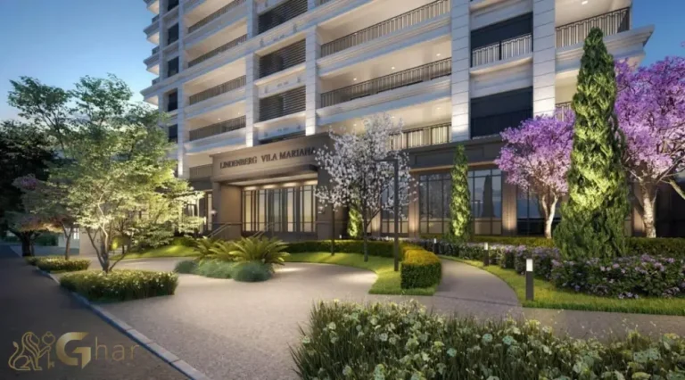 Portaria e fachada do condomínio Lindenberg Vila Mariana