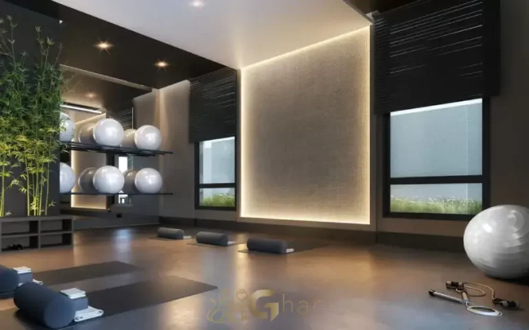 Sala de yoga no condomínio Lindenberg Vila Mariana