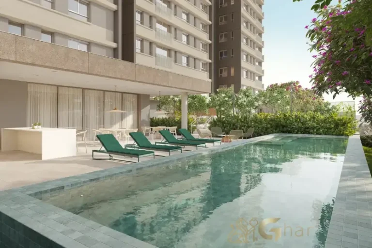 Piscina com raia do Lindenberg Vista Alto de Pinheiros para prática esportiva