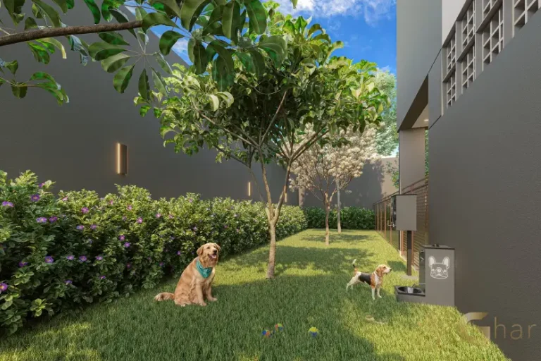 Pet place do MAC Campo Belo com área exclusiva para animais de estimação
