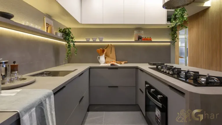 Cozinha do apartamento decorado de 93 m² no MAC Pinheiros