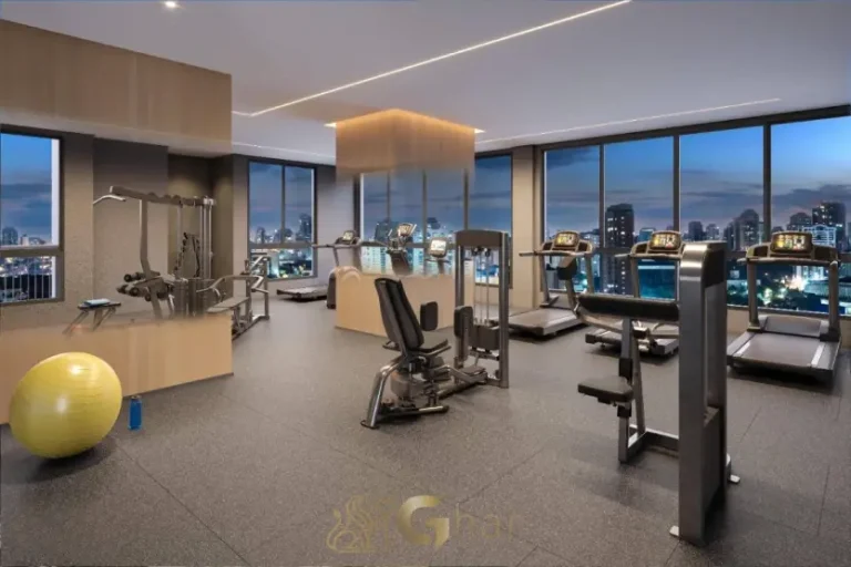 Academia fitness do condomínio Máden Vila Madalena equipada para atividades físicas