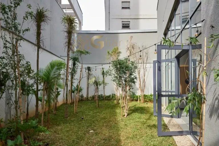 Espaço pet do condomínio Máden Vila Madalena planejado para animais de estimação