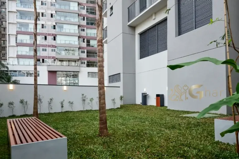 Área pet do condomínio Máden Vila Madalena integrada às áreas comuns