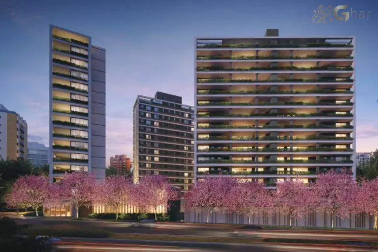 Fachada do condomínio Monã The Grand Lodge em Moema São Paulo