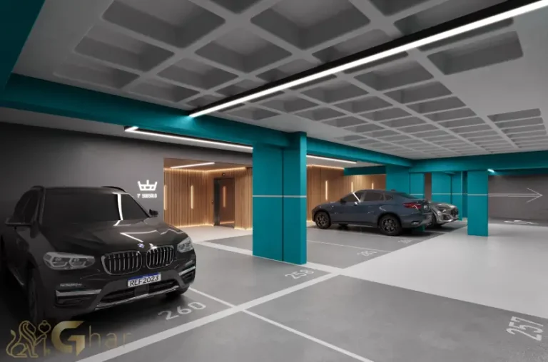 Garagem do condomínio Monã The Grand Lodge em Moema