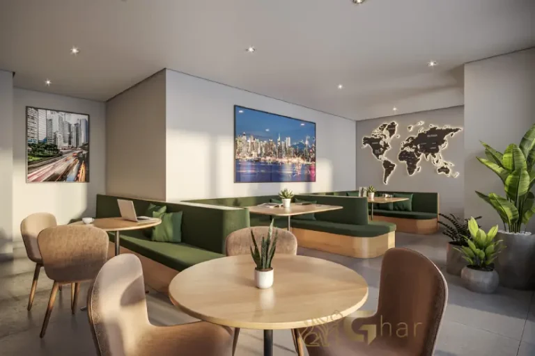 Coworking do Oásis Condomínio Clube na Vila Guilhermina em São Paulo