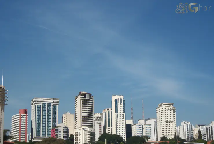 Prédios residenciais no bairro na Zona Oeste de SP
