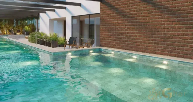 Piscina adulto do Park Lane Ibirapuera com design sofisticado