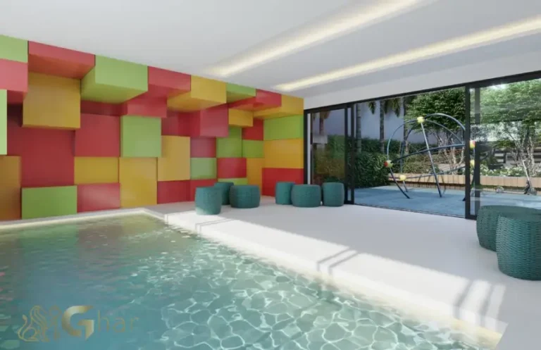 Piscina infantil do Park Lane Ibirapuera em ambiente seguro e confortável