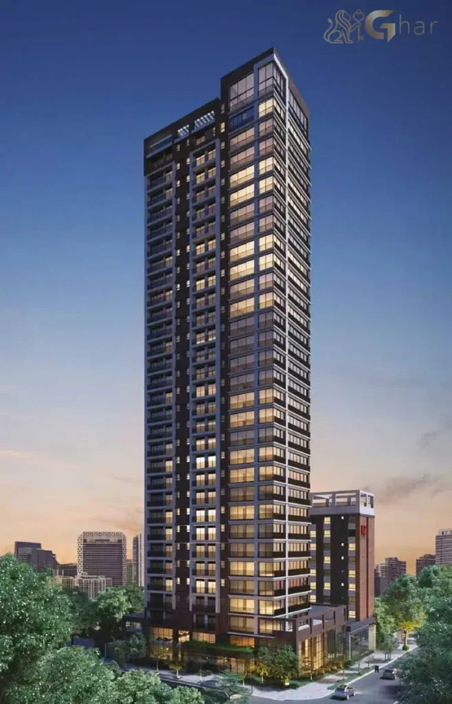 Fachada do condomínio Park Lane Ibirapuera Lindenberg com arquitetura sofisticada