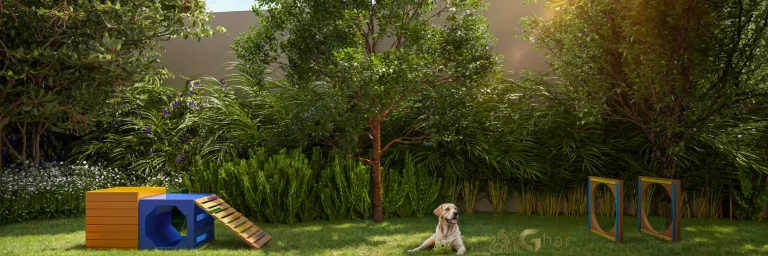 Pet Place ao ar livre do Parque Diálogo Vila Ema Residences