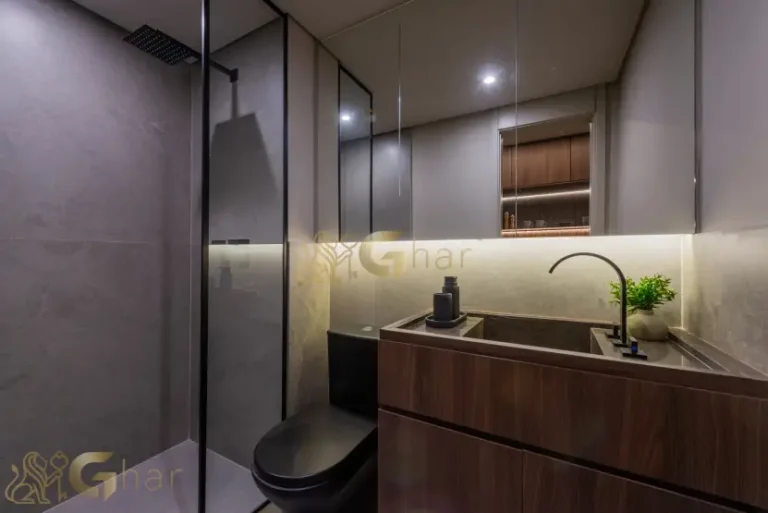 Banheiro Do Apartamento Decorado De 39m² No Parque Diálogo Vila Ema Smart Spaces