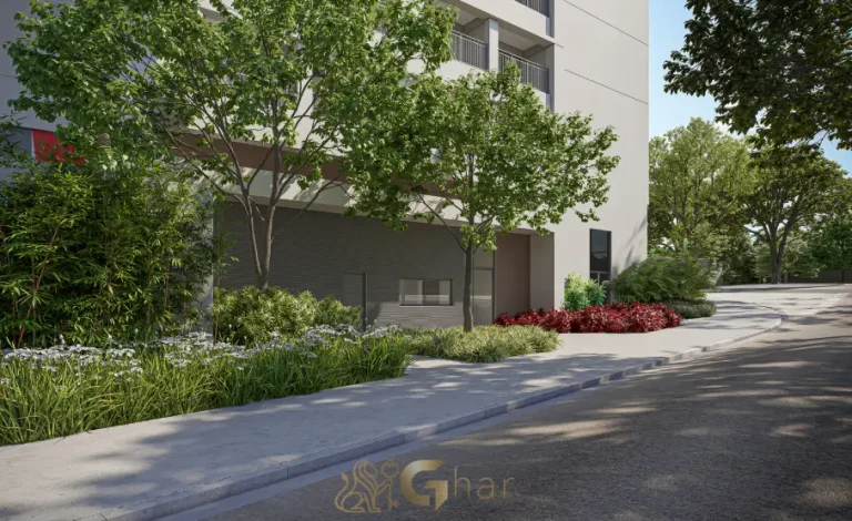 Fachada Com Portaria Do Parque Diálogo Vila Ema Smart Spaces Com Design Moderno