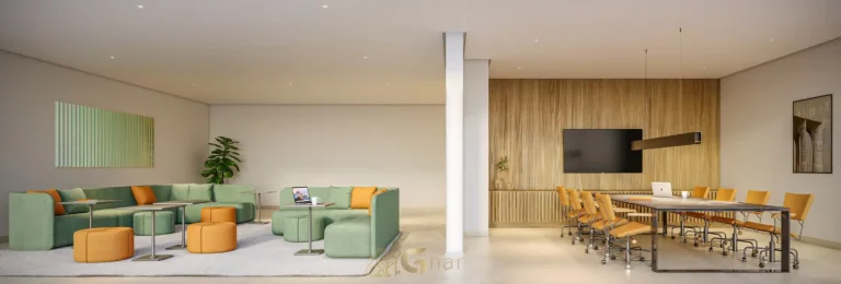 Área De Coliving Do Parque Diálogo Vila Ema Smart Spaces Para Convivência E Trabalho