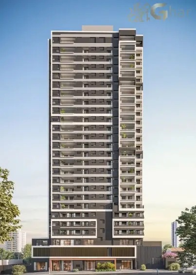 Fachada do condomínio Paseo Santa Cruz no Alto do Ipiranga São Paulo