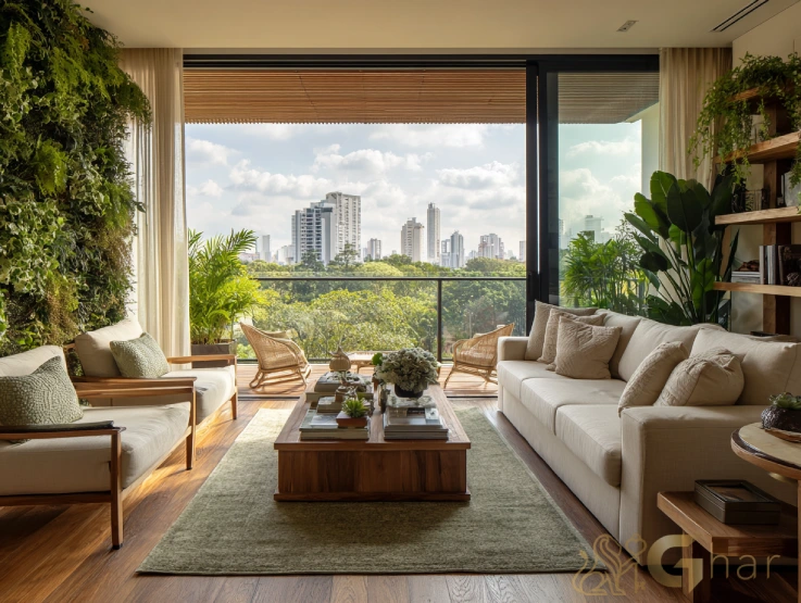 Apartamento com sala e varanda na Zona Norte de São Paulo