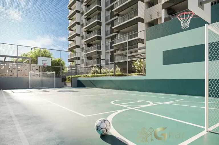 Quadra recreativa do Praça Diálogo Patriarca em condomínio residencial no Patriarca