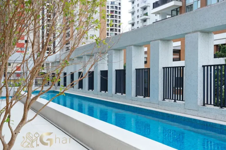 Piscina do Praça Lindenberg Clodomiro no Itaim Bibi