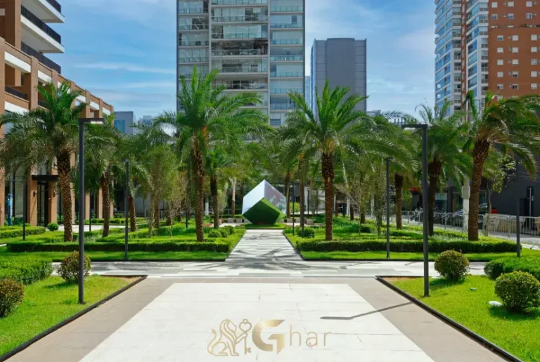 Área de descanso da praça do Praça Lindenberg Clodomiro