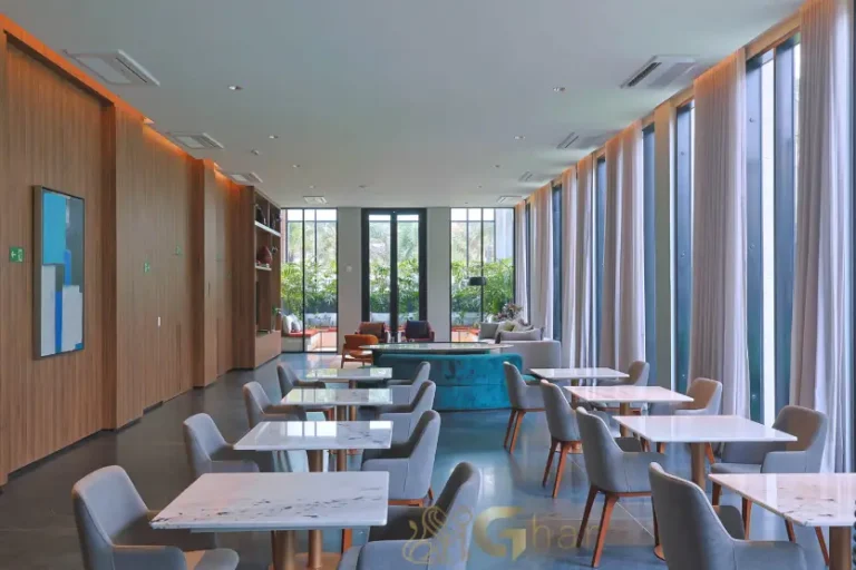 Salão de festas decorado do Praça Lindenberg Clodomiro