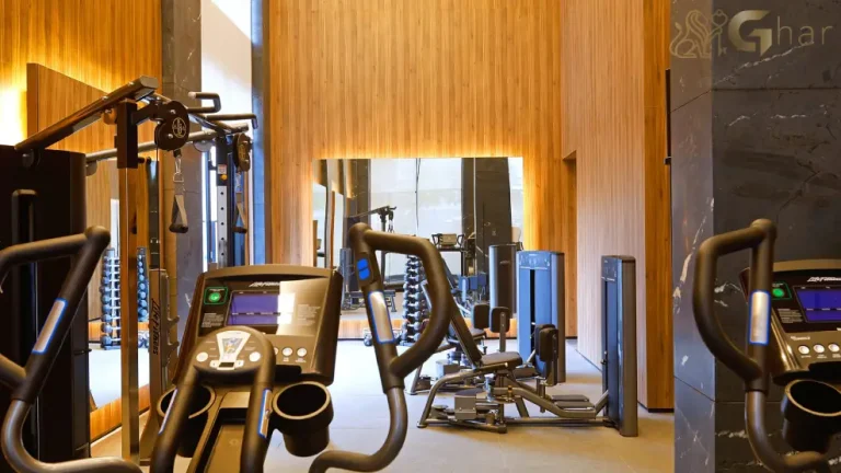 Espaço fitness do Praça Lindenberg Macurapé no Itaim Bibi