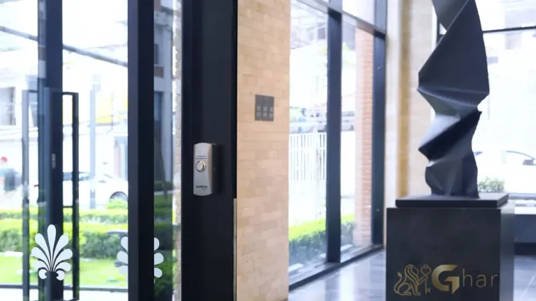 Hall social do Praça Lindenberg Macurapé no Itaim Bibi