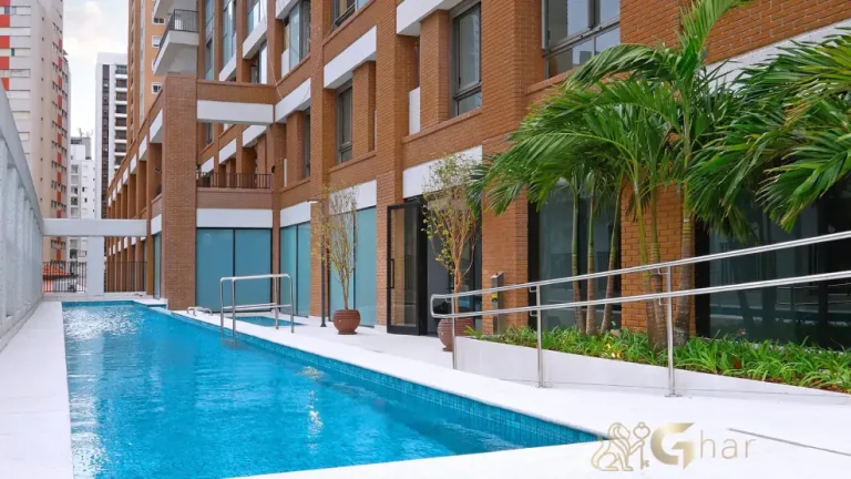 Piscina do Praça Lindenberg Macurapé no Itaim Bibi