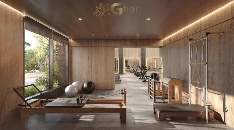 Sala de pilates do Praça Lindenberg Macurapé no Itaim Bibi