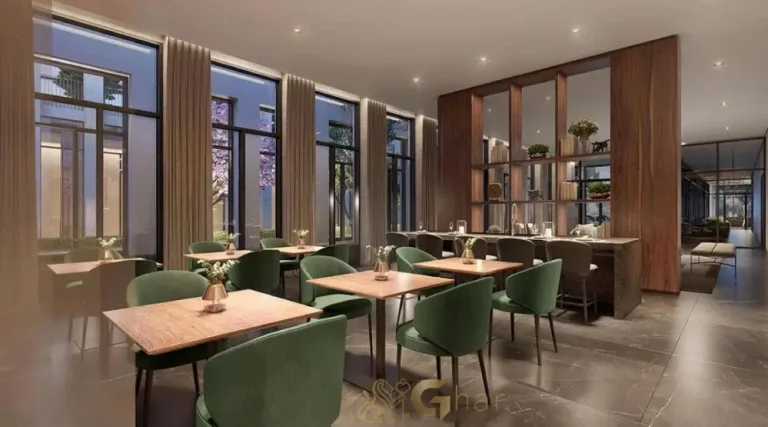 Salão de festas do Praça Lindenberg Macurapé no Itaim Bibi